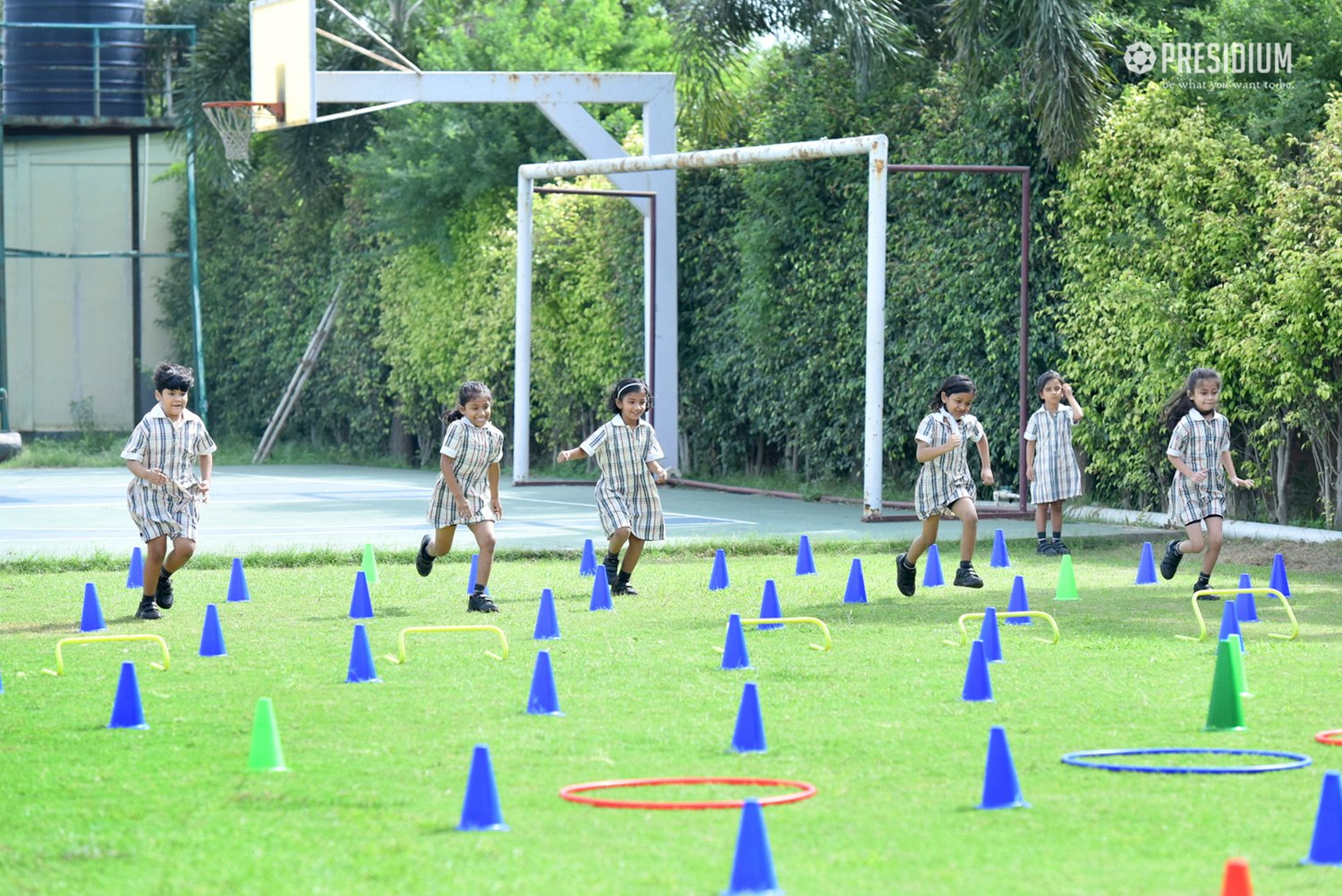 Presidium Rajnagar, PRESIDIANS DISPLAY ZEAL FOR SPORTS ON NATIONAL SPORTS DAY 2023